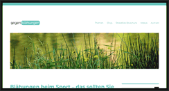 Desktop Screenshot of gegen-blaehungen.de